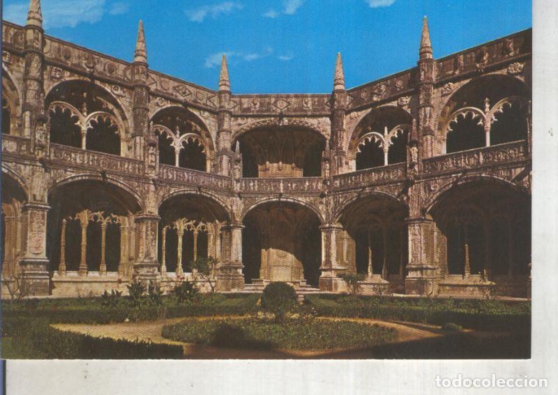 Postkarten: Postal 014087: Claustro del Monasterio de los Jeronimos de Lisboa, Portugal - Varios