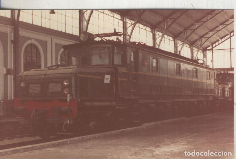 Postales: Postal 014216: Fotografia a&ntilde;o 1983 en museo ferrocarril de ? - Varios