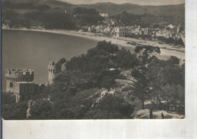 Postais: Postal 014051: Vista parcial del castillo y de Lloret, costa brava - Varios