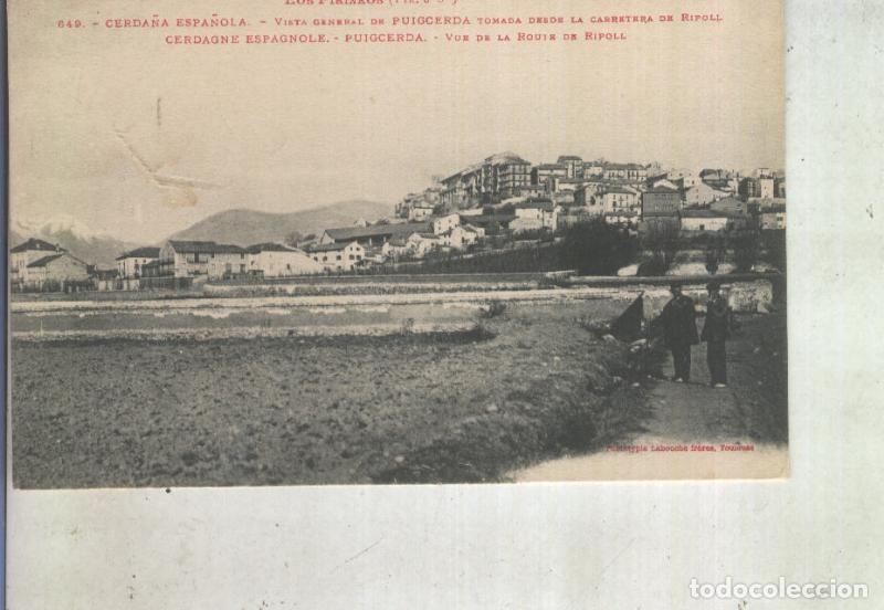 Postkarten: Postal 013933: Vista de Puigcerda desde la carretera de Ripoll - Varios