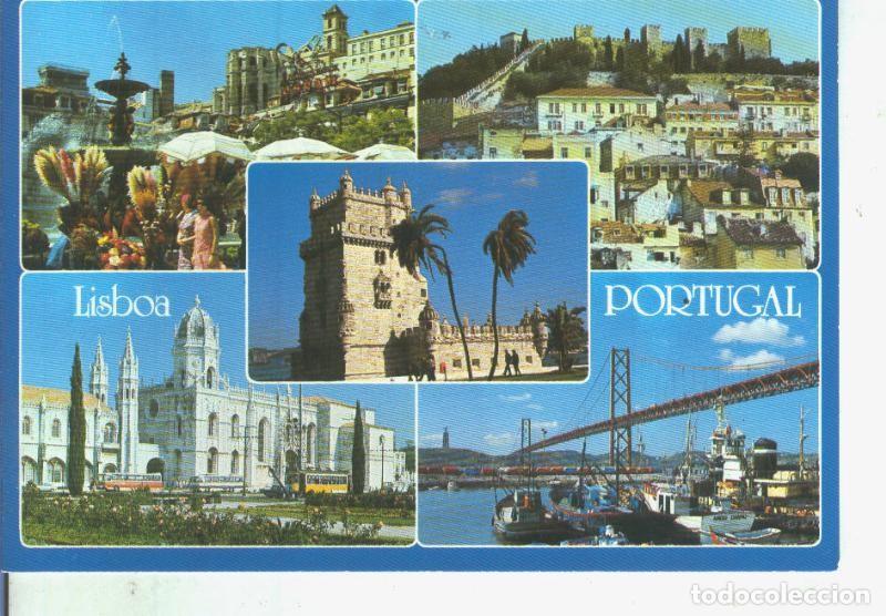 Postais: Postal 014136: Vistas varias de Lisboa, Portugal - Varios