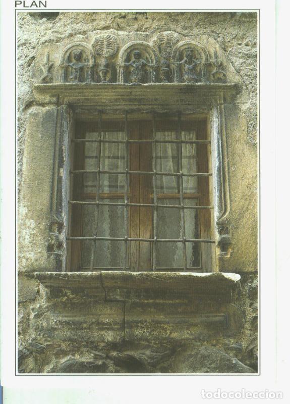 Postkarten: Postal 014357: Ventana en casa Turmo de Plan en el valle de Gistain, Huesca - Varios