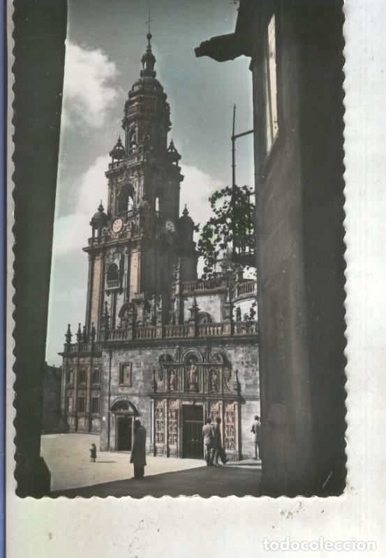Postales: Postal 014031: Torre del Reloj de la catedral de Santiago de Compostela - Varios