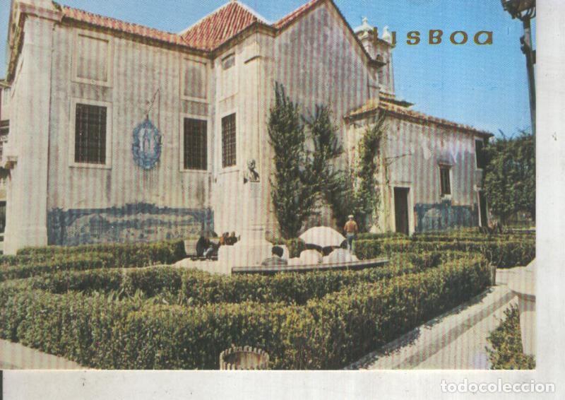 Postales: Postal 014111: Iglesia y jardines de Santa Luzia en Lisboa, Portugal - Varios