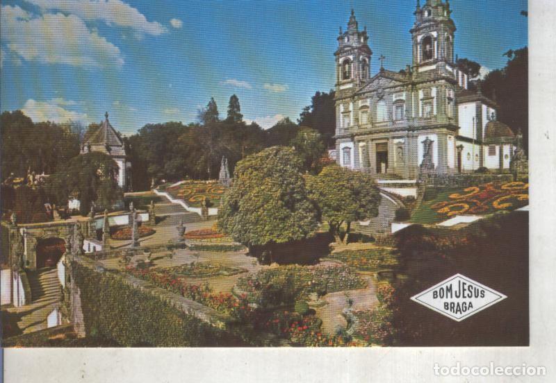 Postkarten: Postal 014151: Santuario de Bom Jesus, Braga, Portugal - Varios
