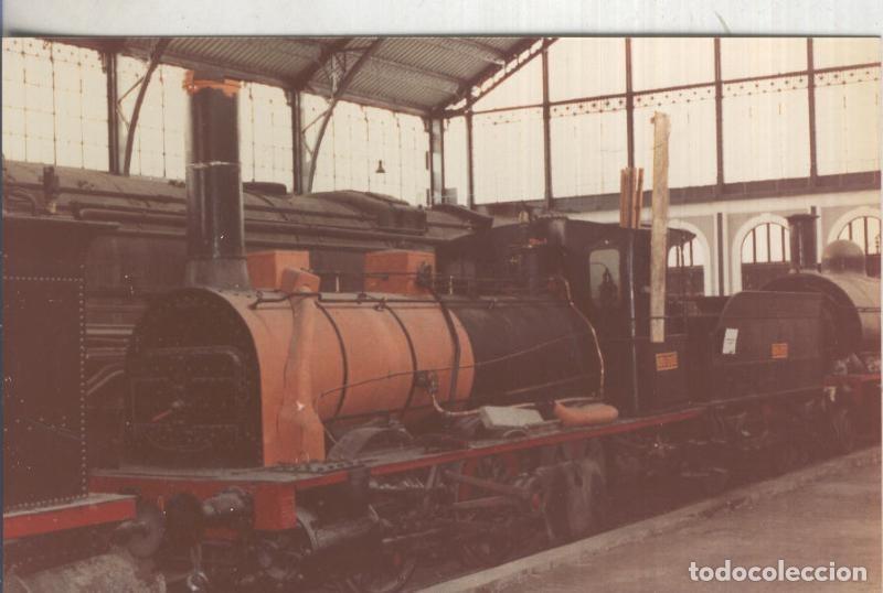 Postales: Postal 014208: Fotografia a&ntilde;o 1983 en museo ferrocarril de ? - Varios
