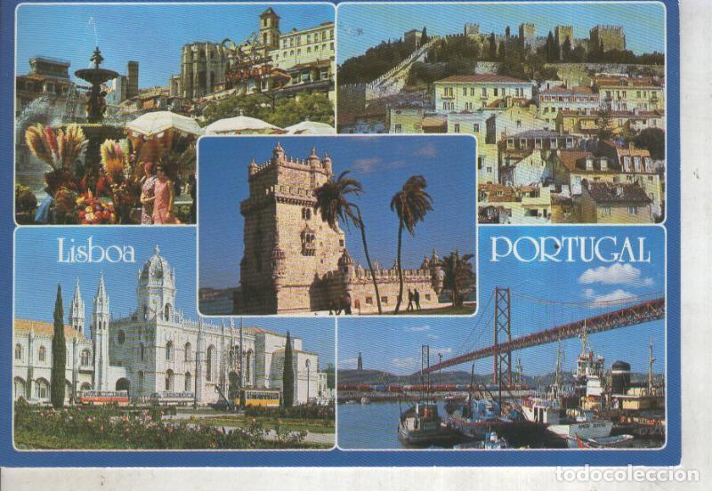 Postais: Postal 014227: Vistas varias de Lisboa, Portugal - Varios