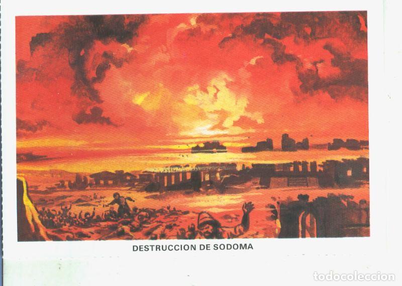 Postales: Postal 014530: La Biblia: Destruccion de Sodoma - Varios