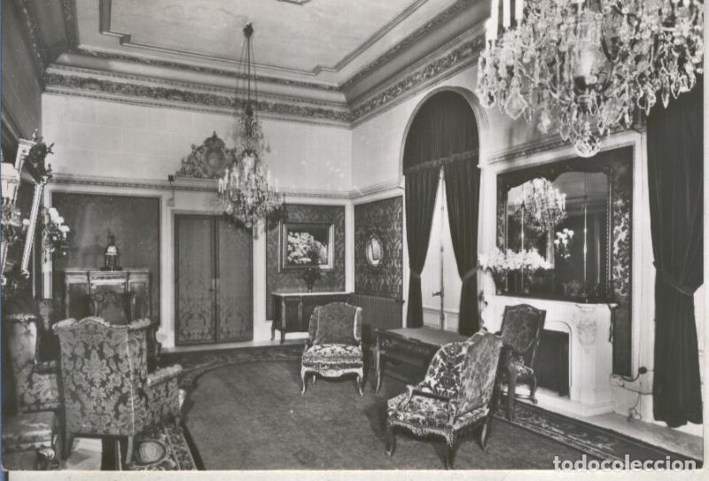 Postkarten: Postal 014780: Despacho de La Se&ntilde;ora en el Palacio de Pedralbes de Barcelona - Varios
