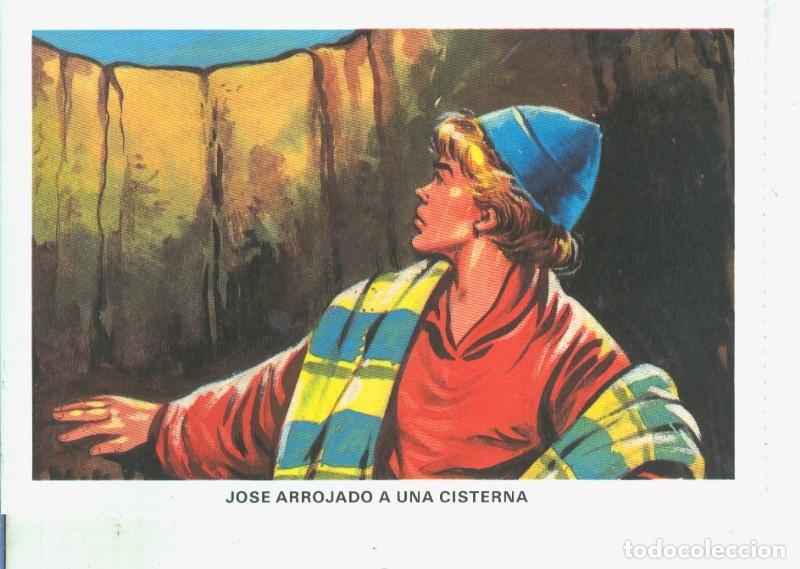 Cartoline: Postal 014536: La Biblia: Jose arrojado a una cisterna - Varios