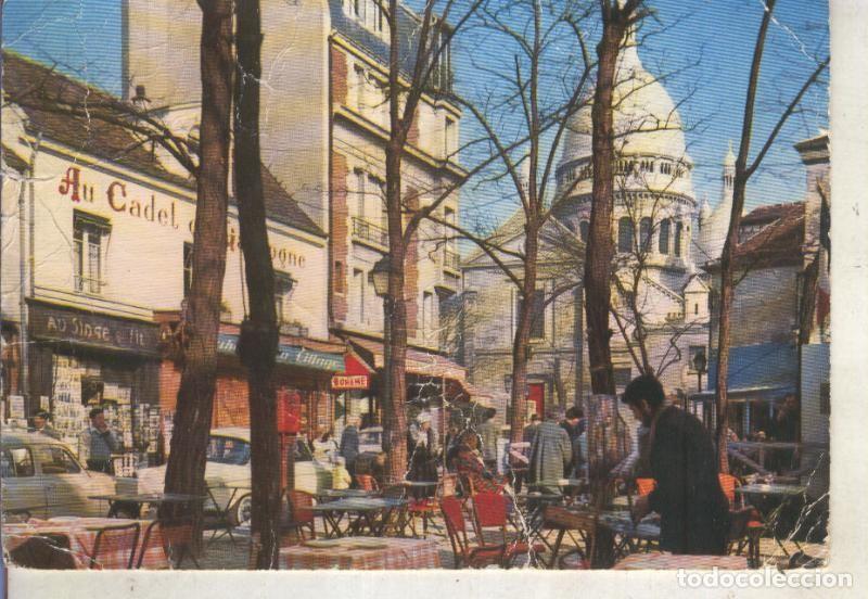 Postkarten: Postal 014888: Montmarte, Paris, Francia - Varios