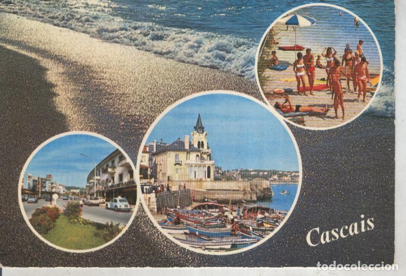 Cartoline: Postal 015994: Vistas varias de Cascais, Portugal - Varios
