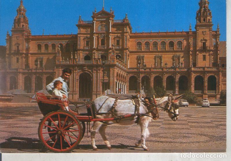 Cartoline: Postal 015867: Plaza de Espa&ntilde;a en Sevilla - Varios