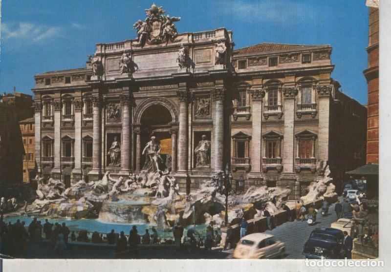 Postkarten: Postal 015887: Fontana de Trevi en Roma, Italia - Varios