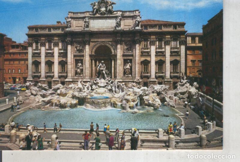 Postais: Postal 016166: Fontana de Trevi en Roma, Italia - Varios