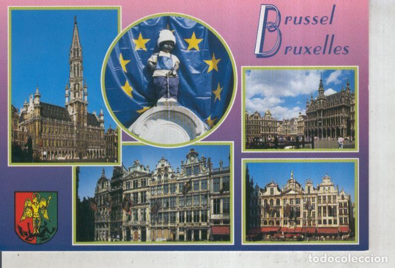 Postcards: Postal 016173: Vistas varias de Bruxelles, Belgica - Varios