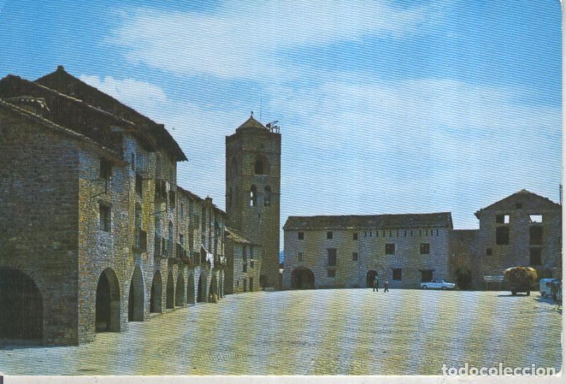 Postkarten: Postal 016095: Iglesia Romanica de Santa Maria en Ainsa, Pirineo Aragones - Varios