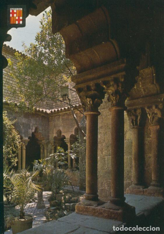 Postais: Postal 016136: Claustro romanico de la iglesia de San Pablo en Barcelona - Varios