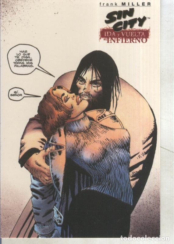 Postais: Postal de Sin City: ida y vuelta al infierno modelo 3 - Frank Miller
