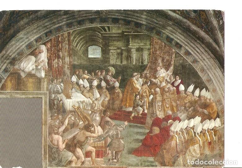 Postcards: Postal 020323 : Room of the Fire, Vaticano - Varios