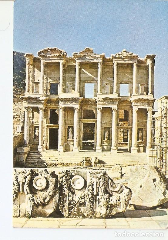 Postkarten: Postal 020613 : Izmir - T&uuml;rkiye, Ephesus, the library of Celcus - Varios