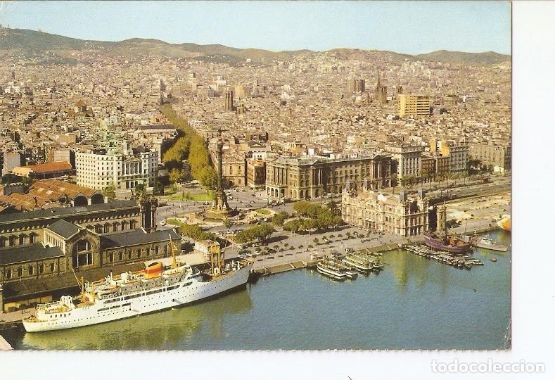 Postkarten: Postal 020698 : Vista desde el mar - Barcelona - Varios