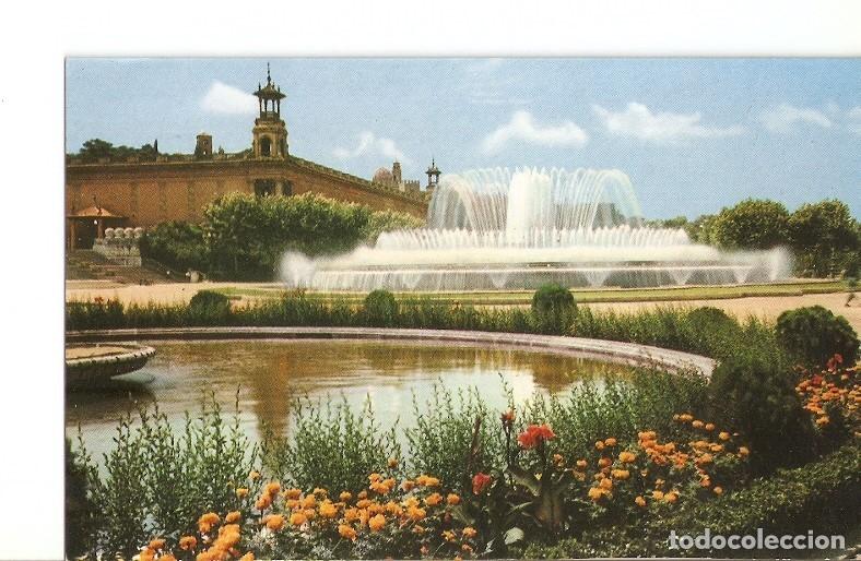 Postales: Postal 020703 : Surtidor luminoso de la Exposicion - Barcelona - Varios