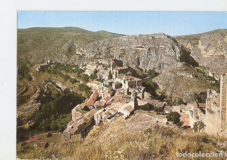 Postkarten: Postal 020627 : Vista Aerea desde el Castillo, Albarracin - Teruel - Varios