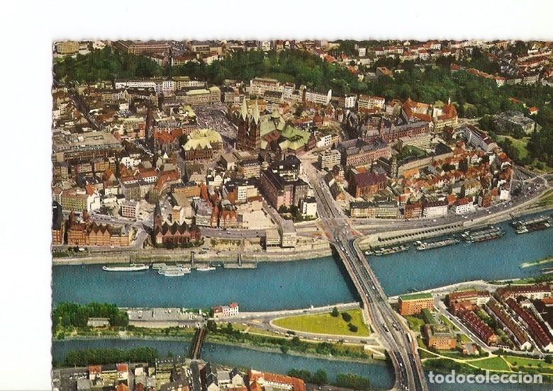 Postcards: Postal 020846 : City mit Dom und Weser. Bremen - Varios