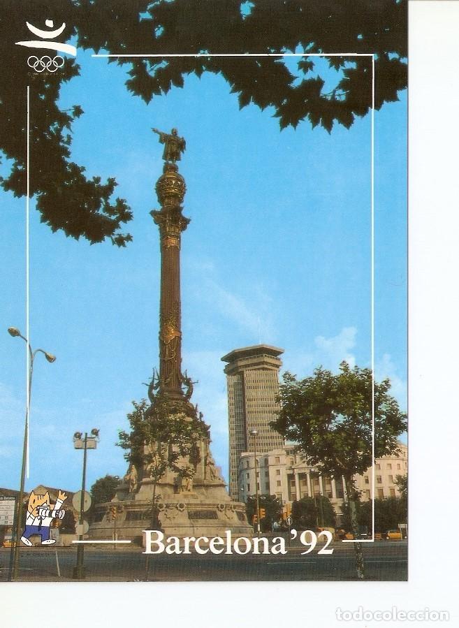 Postcards: Postal 020737 : Colon. Aquell home. Coleccion Olimpica Barcelona 96 - Varios