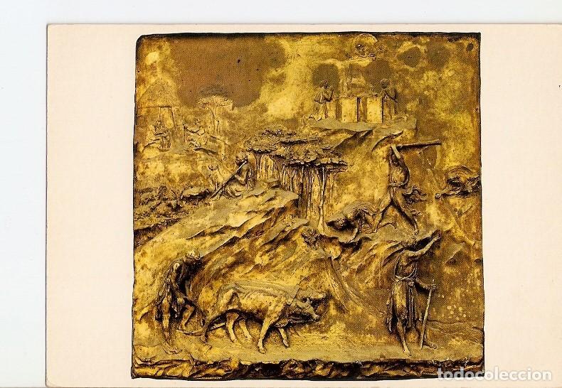 Postais: Postal 021190 : The First Labour and Cain Slays Abel - Firenze - Varios