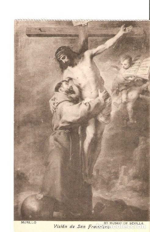 Cartoline: Postal 020979 : Vision de San Francisco, Murillo - Sevilla - Varios