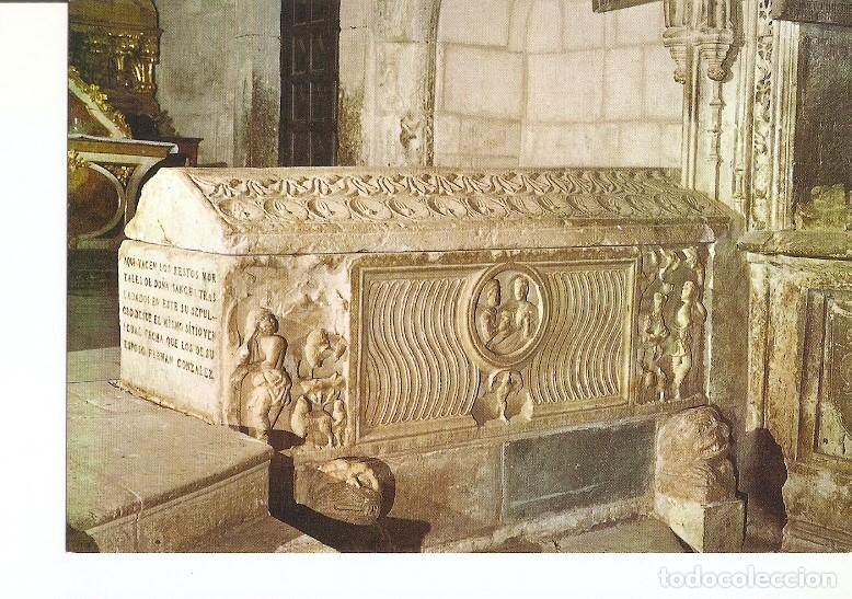Postcards: Postal 021241 : Sepulcro de D&ordf; Sancha, Covarrubias - Burgos - Varios