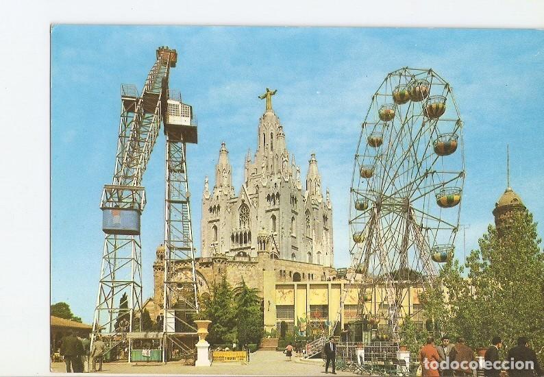Postcards: Postal 020882 : Tibidabo - Barcelona - Varios