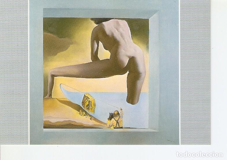 Cartoline: Postal 021137 : Dali levantando la piel del mar Mediterraneo - Varios