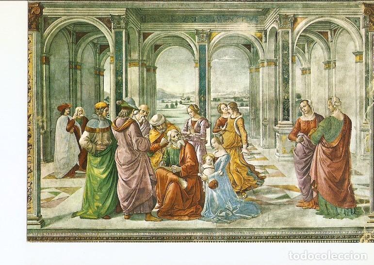 Cartoline: Postal 021335 : Domenico Ghirlandaio - Varios