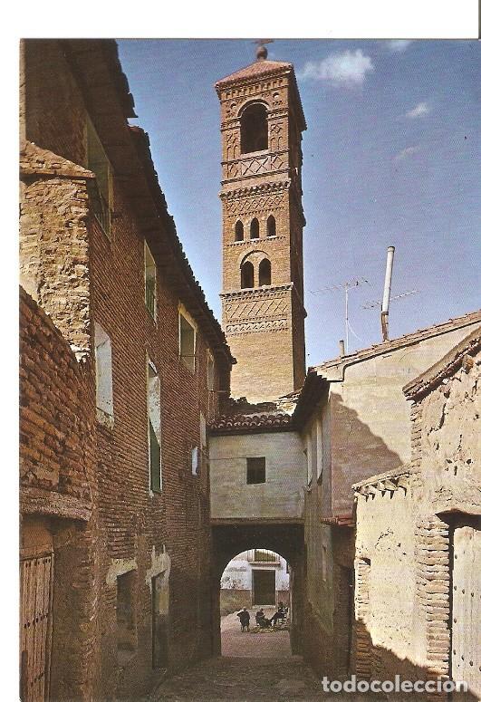 Postcards: Postal 021753 : Calle del conde y Torre de la Magdalena - Tarazona - Varios