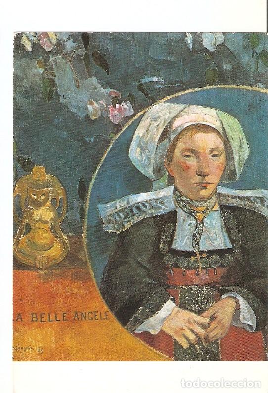 Postais: Postal 022044 : La Belle Angele, Paul Gauguin - Varios
