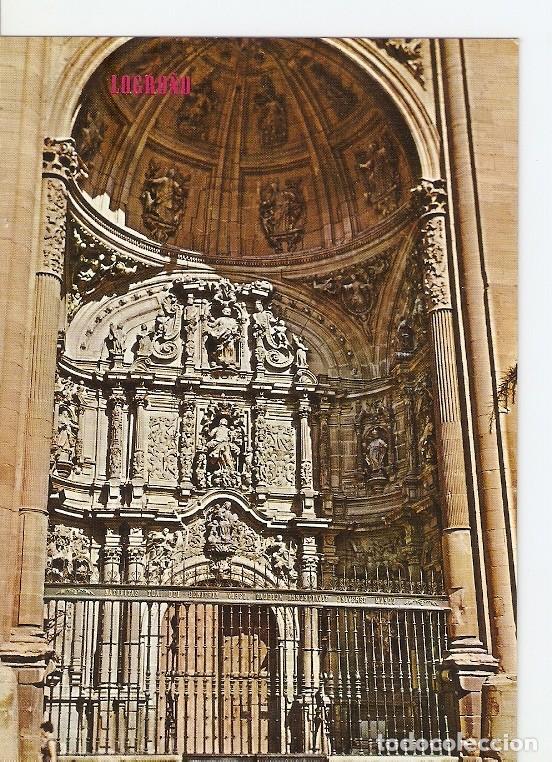 Postkarten: Postal 021663 : La Redonda, fachada principal - Logro&ntilde;o - Varios