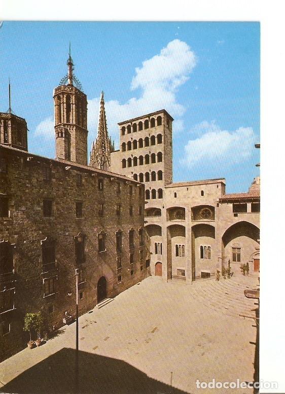 Postais: Postal 021737 : Plaza del Rey - Barcelona - Varios