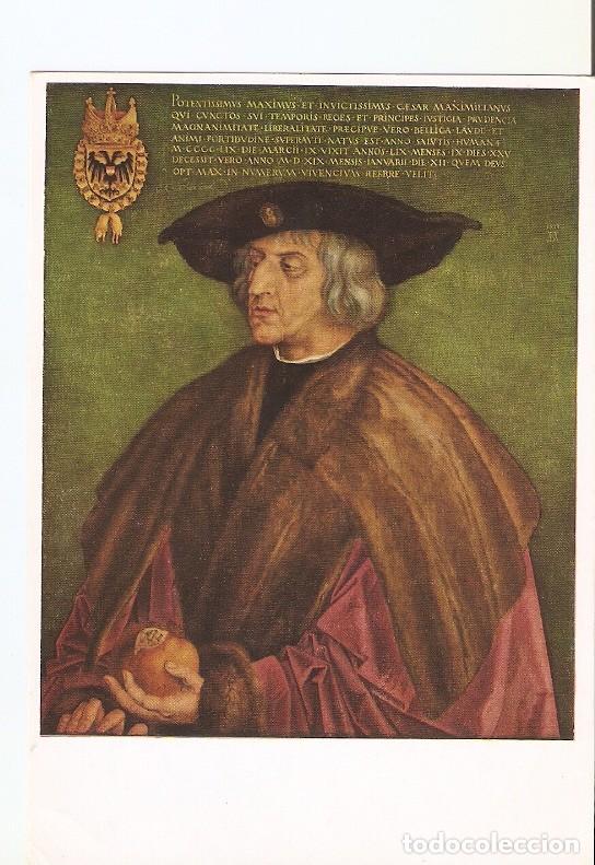Postales: Postal 021959 : The emperator a Maximilian I, Albrecht D&uuml;rer - Varios
