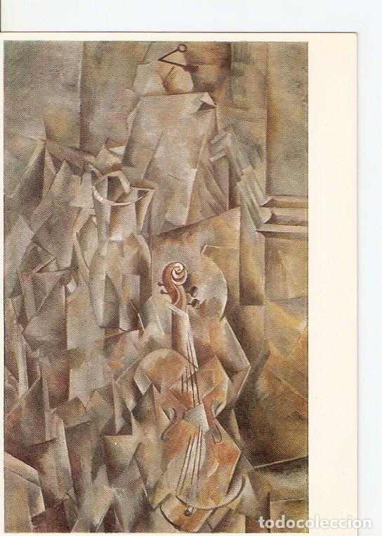 Postkarten: Postal 022063 : Violin and jug. 1910, Georges Braque - Varios