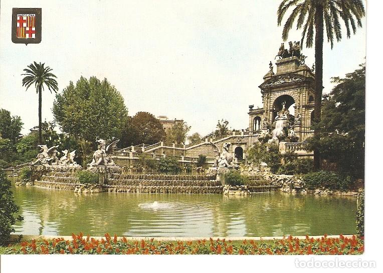 Postales: Postal 022522 : Cascada del Parque de la Ciudadela, Barcelona - Varios