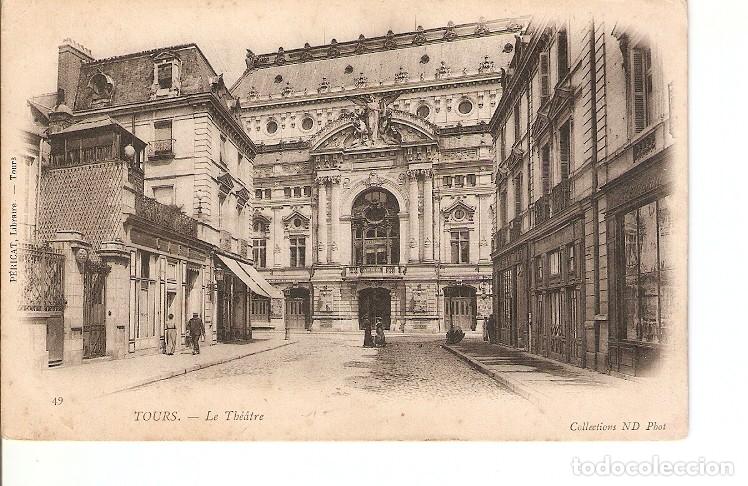 Postales: Postal 022361 : Tours - Le The&acirc;tre - Varios