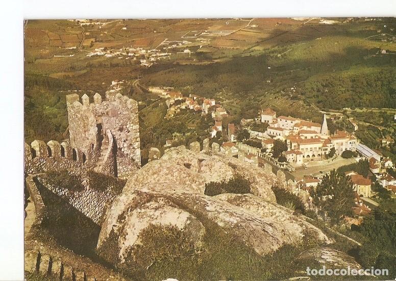 Postkarten: Postal 022606 : Castelo dos Mouros e Vista parcial, Sintra (Portugal) - Varios