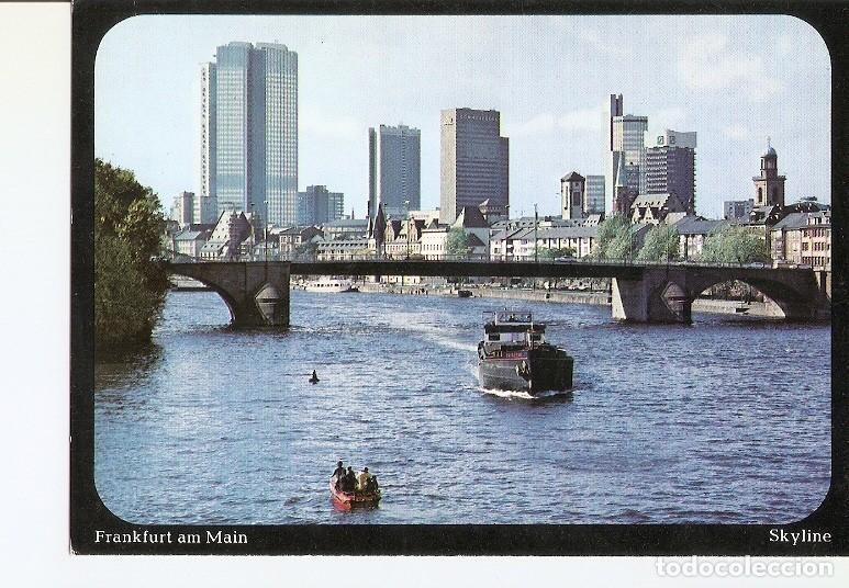 Postkarten: Postal 022220 : Frankfurt am Main, Skyline - Varios