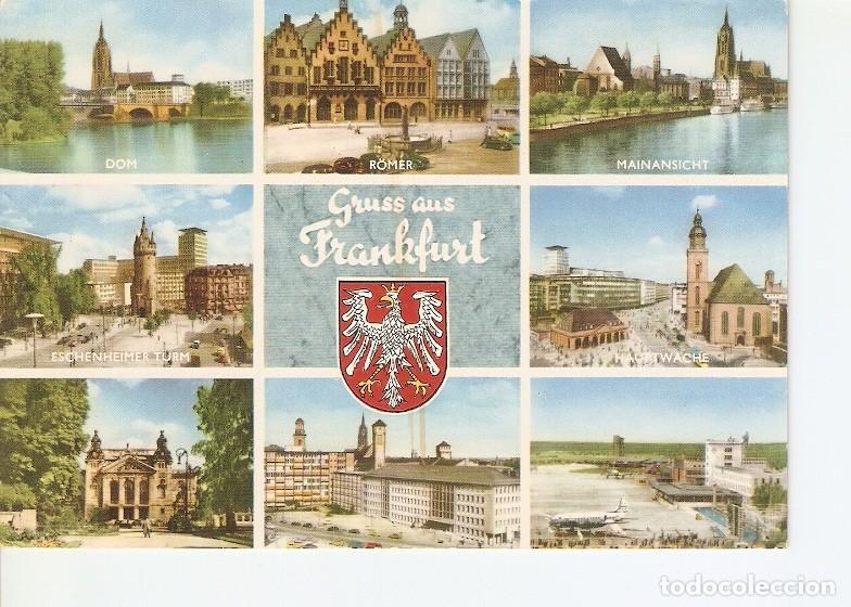 Postkarten: Postal 022249 : Gruus aus Frankfurt - Varios