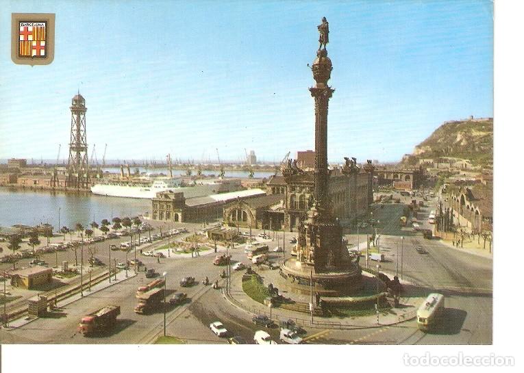 Postais: Postal 022452 : Monumento a Colon, Barcelona - Varios