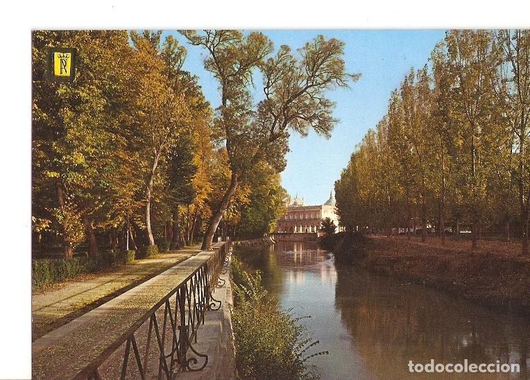 Postkarten: Postal 022733 : La ria de la Isla y Palacio - Aranjuez - Varios