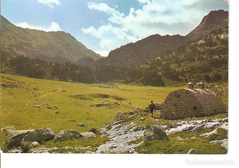 Postcards: Postal 022749 : Piano superior ruta Refugio de la Renclusa, Benasque - Pirineo Aragones - Varios